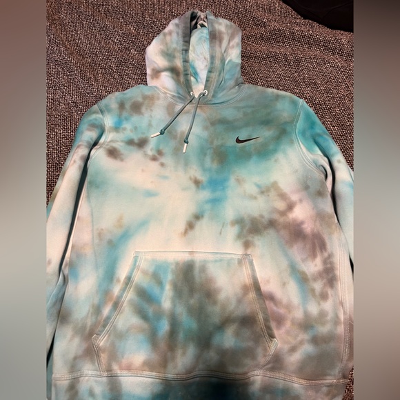 Nike Tie-Dye Hoodie (Size Large) - Picture 1 of 2
